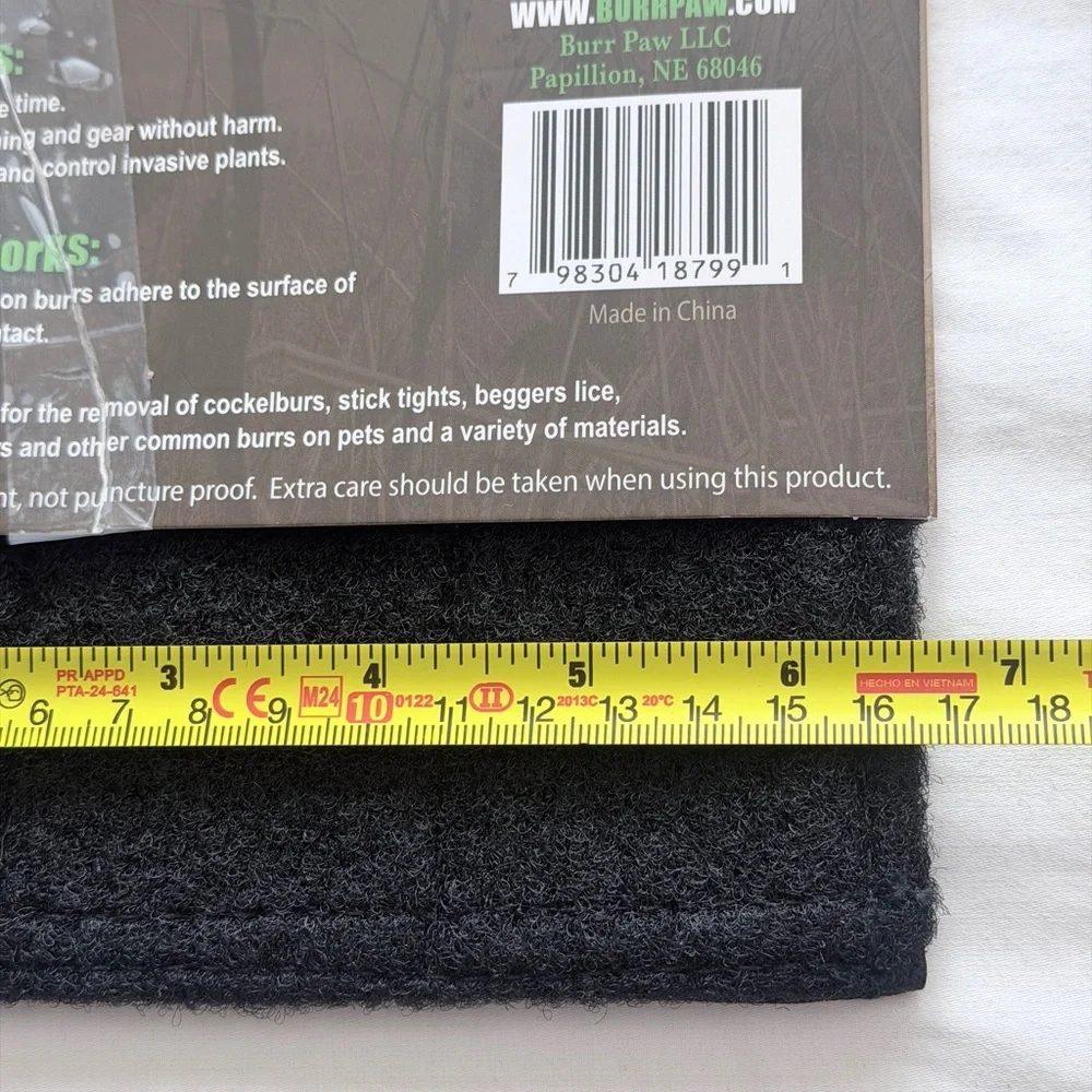 Burr Removal Tool for Dogs, Clothes, Horses & Hunting Gear Removing Sticky Burrs